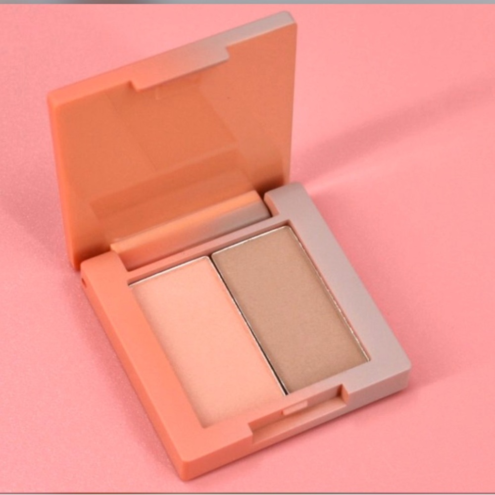 F.A.R.A.H FARAH Pressed Powder Eyeshadow Duo Blossom & Breeze 0.08oz Mini New